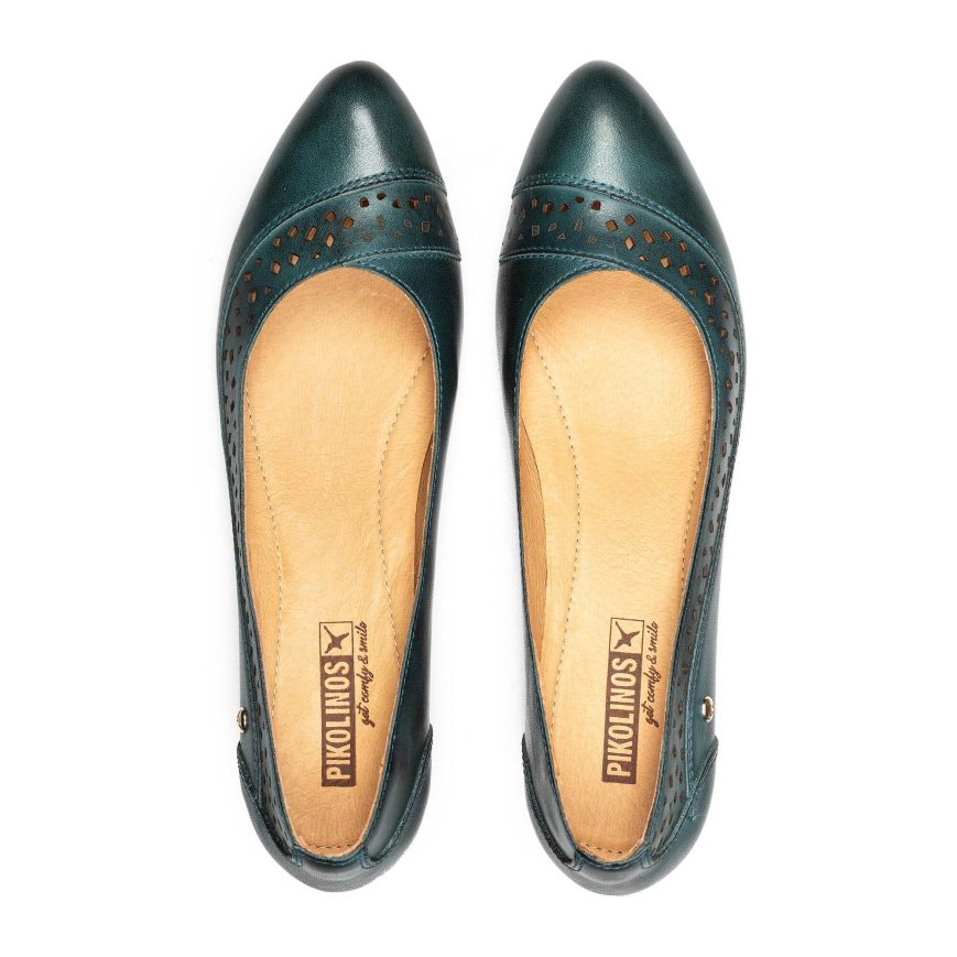 Women's Pikolinos ELBA Pumps Turquoise | NZ W1Q58A2